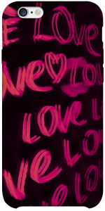 Чехол Neon love для iPhone 6s plus (5.5'')