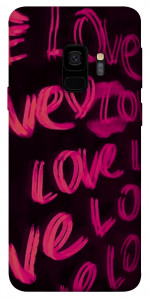 Чохол Neon love для Galaxy S9