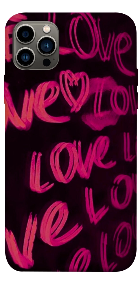 Чехол Neon love для iPhone 12 Pro