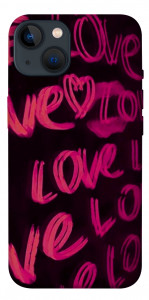 Чехол Neon love для iPhone 13