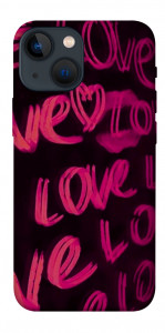 Чохол Neon love для iPhone 13 mini