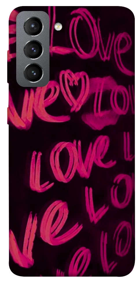 Чехол Neon love для Galaxy S21 FE