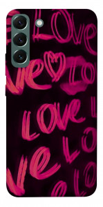 Чохол Neon love для Galaxy S22+