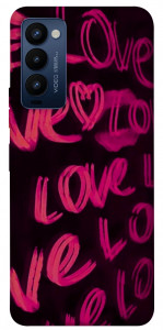 Чехол Neon love для Tecno Camon 18 P