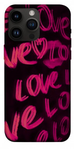 Чехол Neon love для iPhone 14 Pro Max