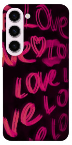 Чохол Neon love для Galaxy S23+