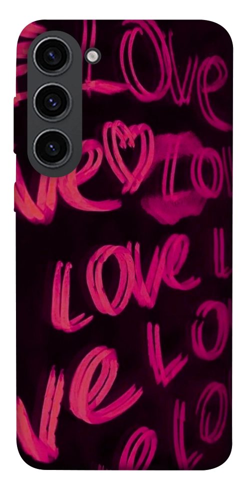 Чехол Neon love для Galaxy S23