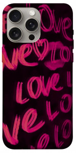 Чехол Neon love для iPhone 15 Pro Max