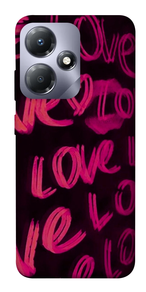 Чохол Neon love для Infinix Hot 30 Play