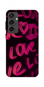 Чохол Neon love для Galaxy S24 FE