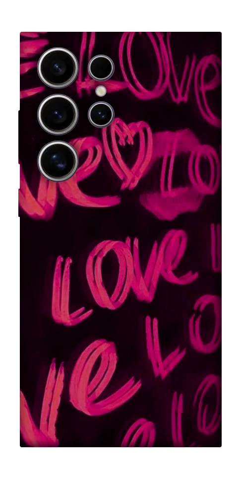 Чохол Neon love для Galaxy S25 Ultra