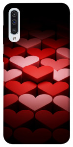 Чехол Hearts pattern для Samsung Galaxy A50 (A505F)