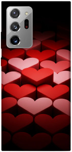 Чохол Hearts pattern для Galaxy Note 20 Ultra