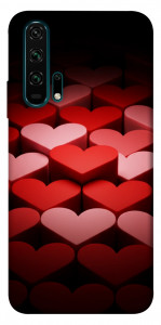 Чохол Hearts pattern для Huawei Honor 20 Pro