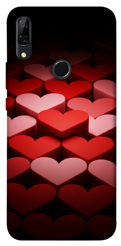 Чехол Hearts pattern для Huawei P Smart Z