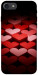 Чехол Hearts pattern для iPhone 8