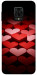 Чехол Hearts pattern для Xiaomi Redmi Note 9 Pro