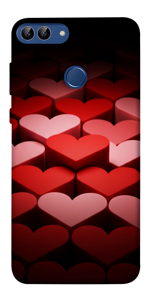 Чохол Hearts pattern для Huawei P Smart