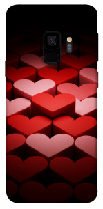 Чохол Hearts pattern для Galaxy S9