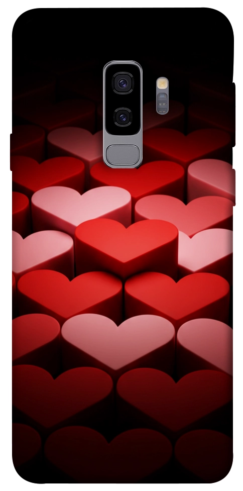 Чохол Hearts pattern для Galaxy S9+