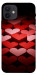 Чехол Hearts pattern для iPhone 12