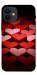 Чехол Hearts pattern для iPhone 12 mini