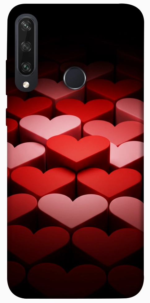 Чохол Hearts pattern для Huawei Y6p