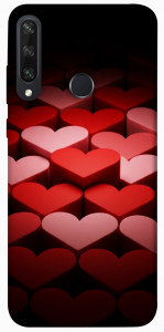 Чехол Hearts pattern для Huawei Y6p