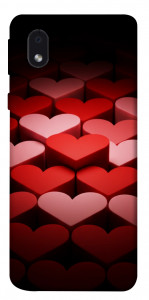 Чехол Hearts pattern для Samsung Galaxy M01 Core