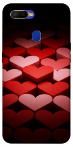 Чохол Hearts pattern для Oppo A12