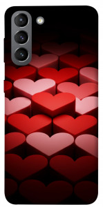 Чохол Hearts pattern для Galaxy S21