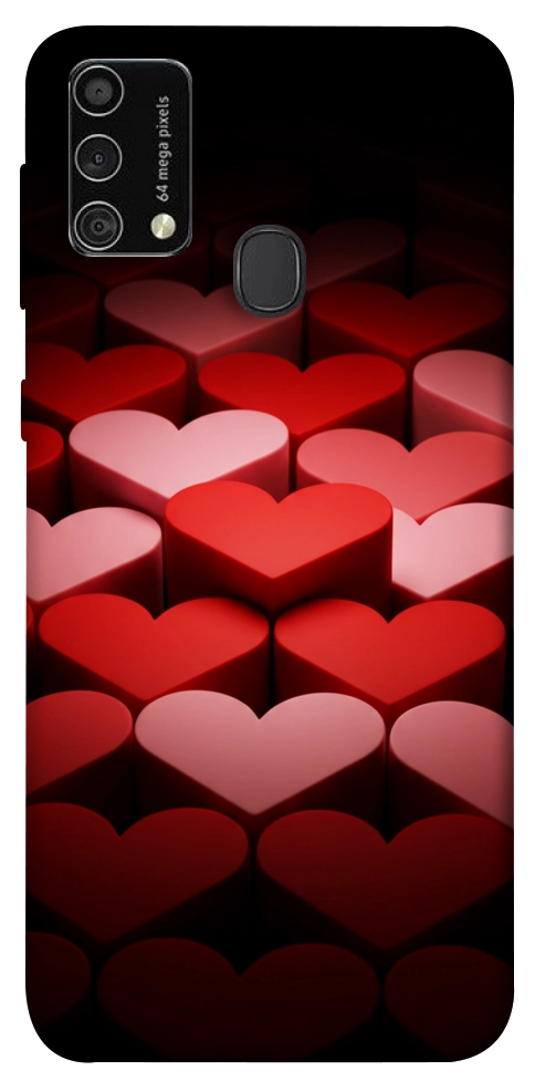 Чохол Hearts pattern для Galaxy M21s