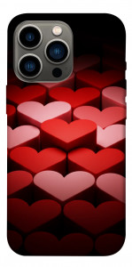 Чохол Hearts pattern для iPhone 13 Pro