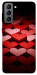 Чохол Hearts pattern для Galaxy S21 FE