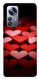 Чохол Hearts pattern для Xiaomi 12X