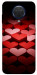 Чохол Hearts pattern для Nokia G10