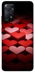 Чохол Hearts pattern для Xiaomi Redmi Note 11 Pro (Global)