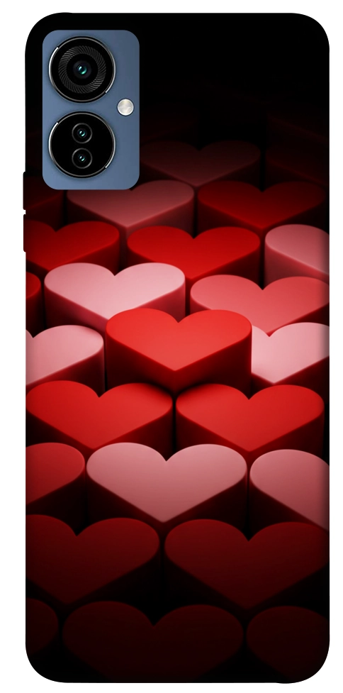 Чехол Hearts pattern для TECNO Camon 19 Neo