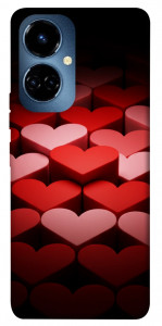 Чохол Hearts pattern для TECNO Camon 19 (CI6n)