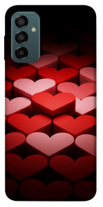 Чохол Hearts pattern для Galaxy M23 5G