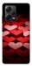 Чехол Hearts pattern для Xiaomi Redmi Note 12 Pro+