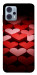 Чохол Hearts pattern для Motorola Moto G23