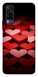 Чехол Hearts pattern для Vivo Y31