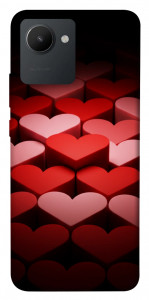 Чехол Hearts pattern для Realme C30