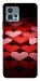 Чехол Hearts pattern для Motorola Moto G72