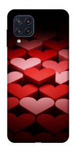 Чохол Hearts pattern для Galaxy M32