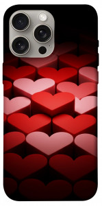 Чехол Hearts pattern для iPhone 15 Pro Max