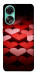 Чехол Hearts pattern для Oppo A78 4G