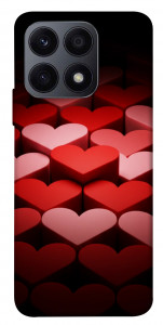 Чехол Hearts pattern для Huawei Honor X8a