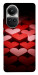 Чехол Hearts pattern для Oppo Reno 10